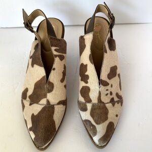 Comfort 1946 Faux Cow Hair Booties